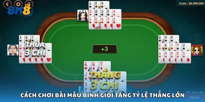 Mẹo chơi bài Mậu Binh để thắng lớn